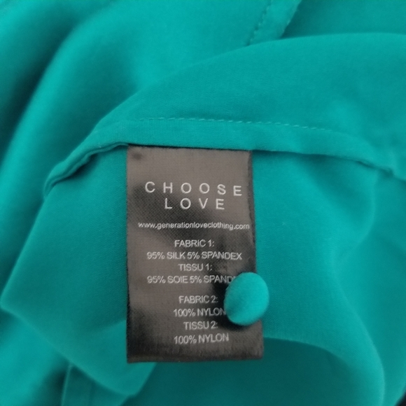 Generation Love Silk Halter Blouse, size Small - Picture 6 of 8